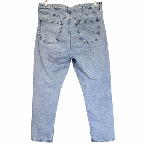 Gap High Rise Vintage Slim Jeans Size 16/33R - Picture 6 of 6